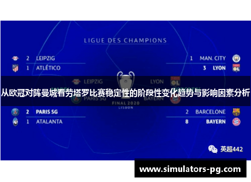 从欧冠对阵曼城看劳塔罗比赛稳定性的阶段性变化趋势与影响因素分析